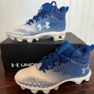 UA Spotlight Franchise 3.0 RM Jr. Football Cleats - size youth 6